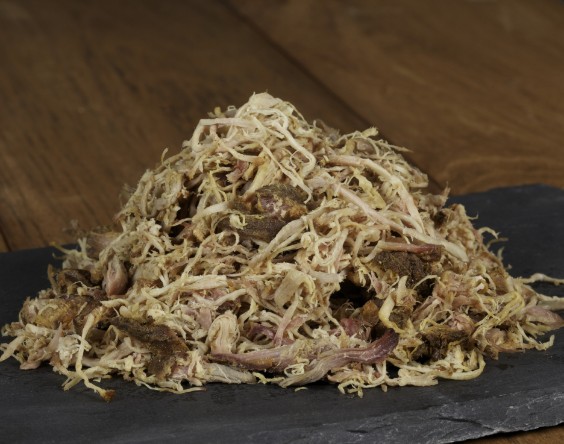 Tender Cooked Pulled Smoked Pork